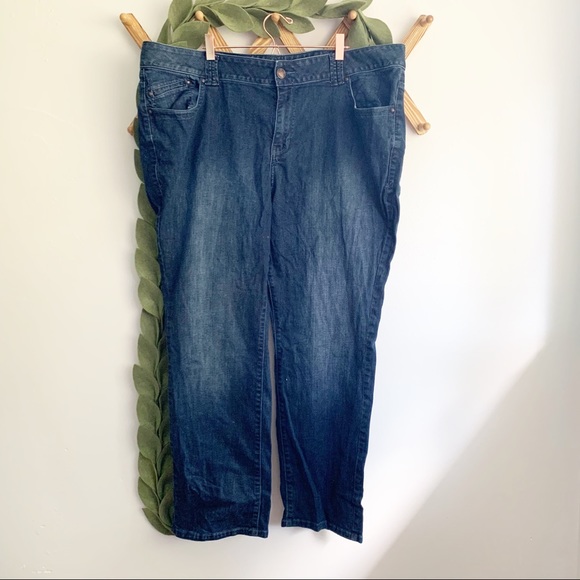 Lane Bryant Denim - Lane Bryant Straight Leg Jeans Petite Length